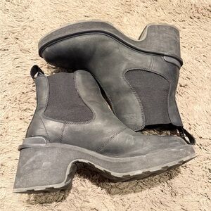 Sorel Black Ankle Boots